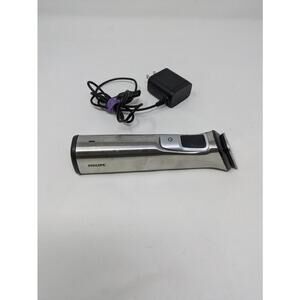 Philips Norelco Multigroom 7000 MG7790 Silver Mens Rechargeable Electric Trimmer